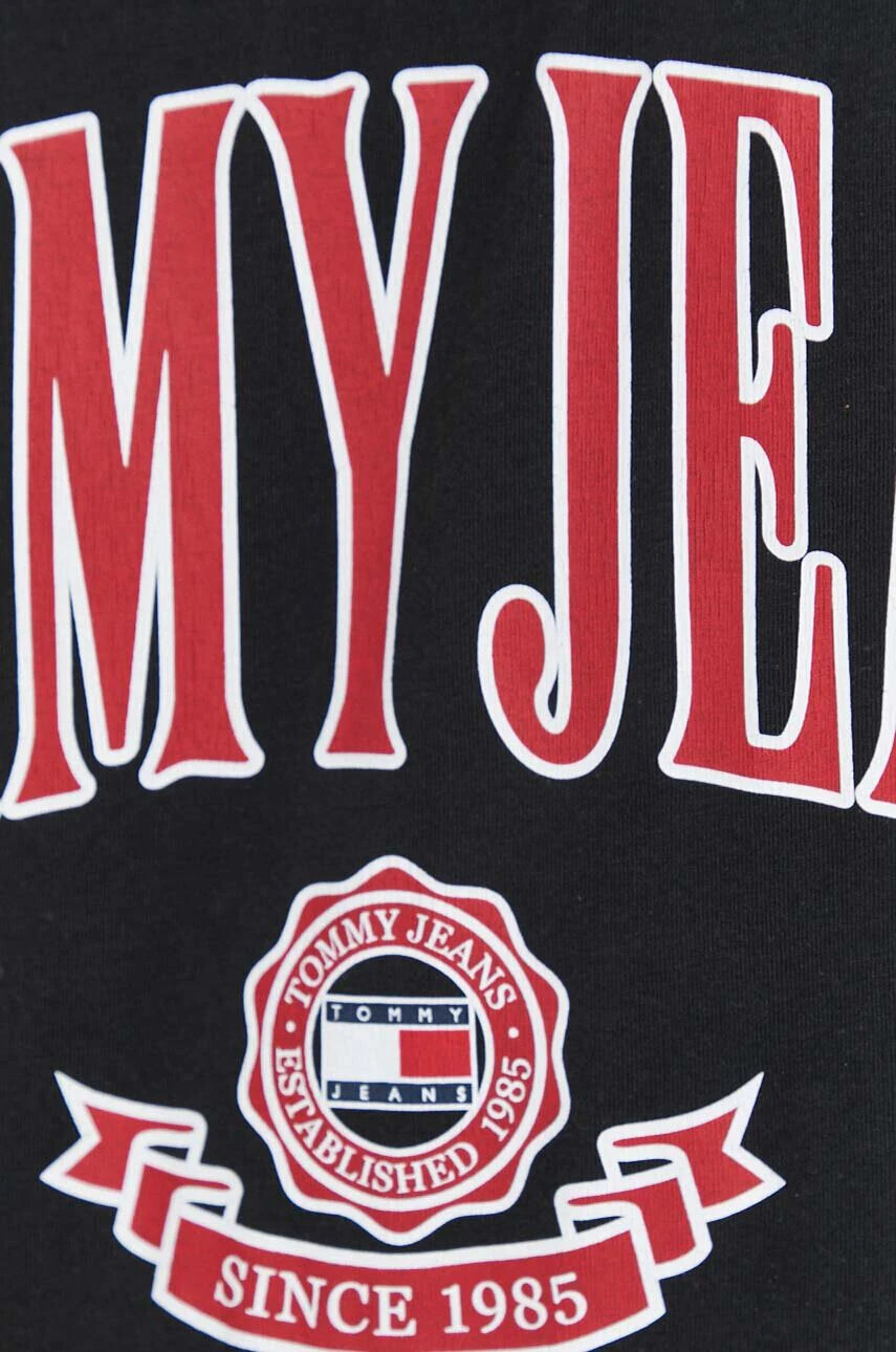 Tommy Jeans Памучна тениска в бежово - Pepit.bg