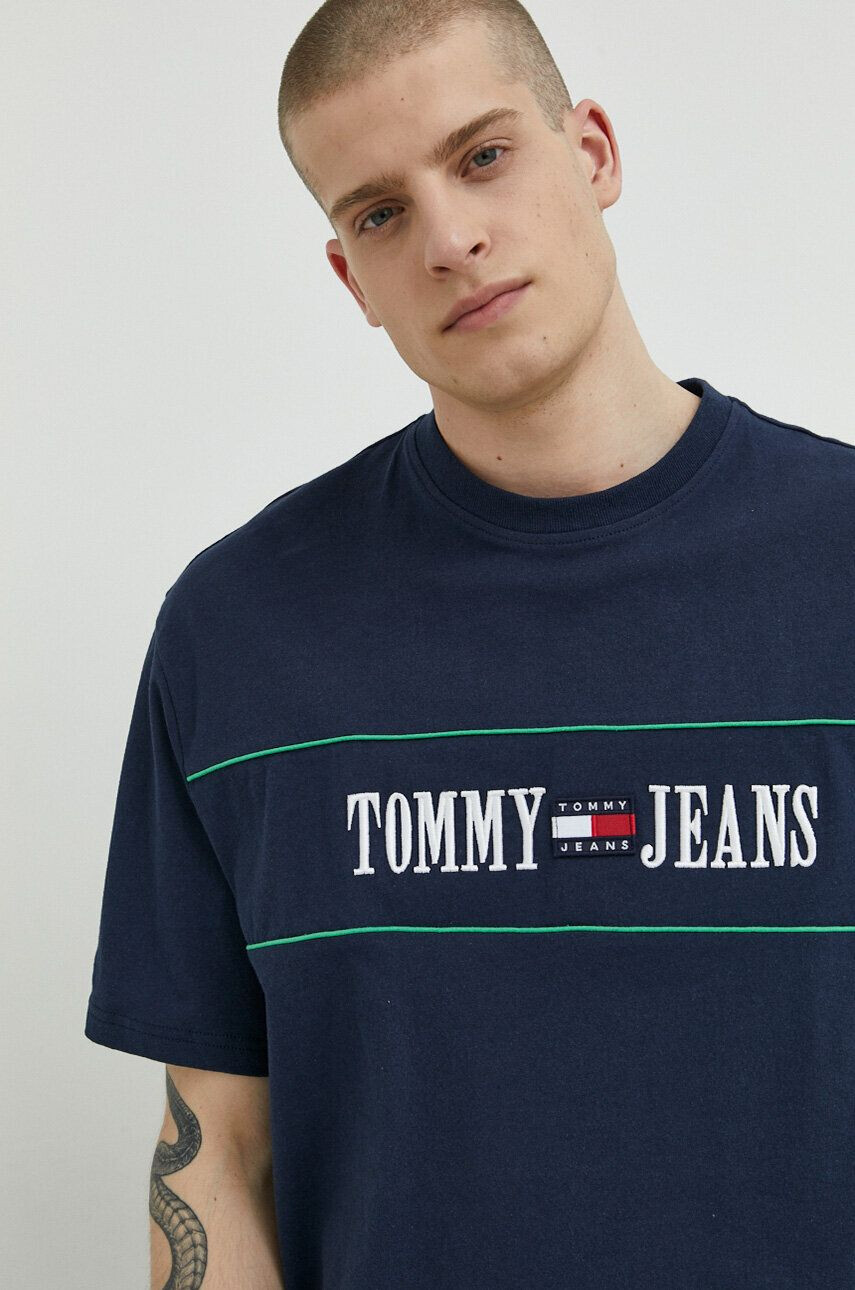 Tommy Jeans Памучна тениска - Pepit.bg