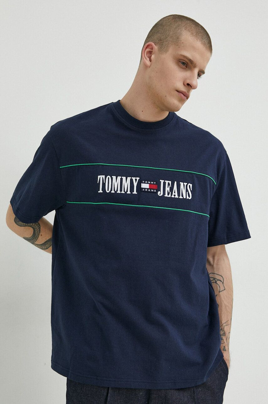 Tommy Jeans Памучна тениска - Pepit.bg