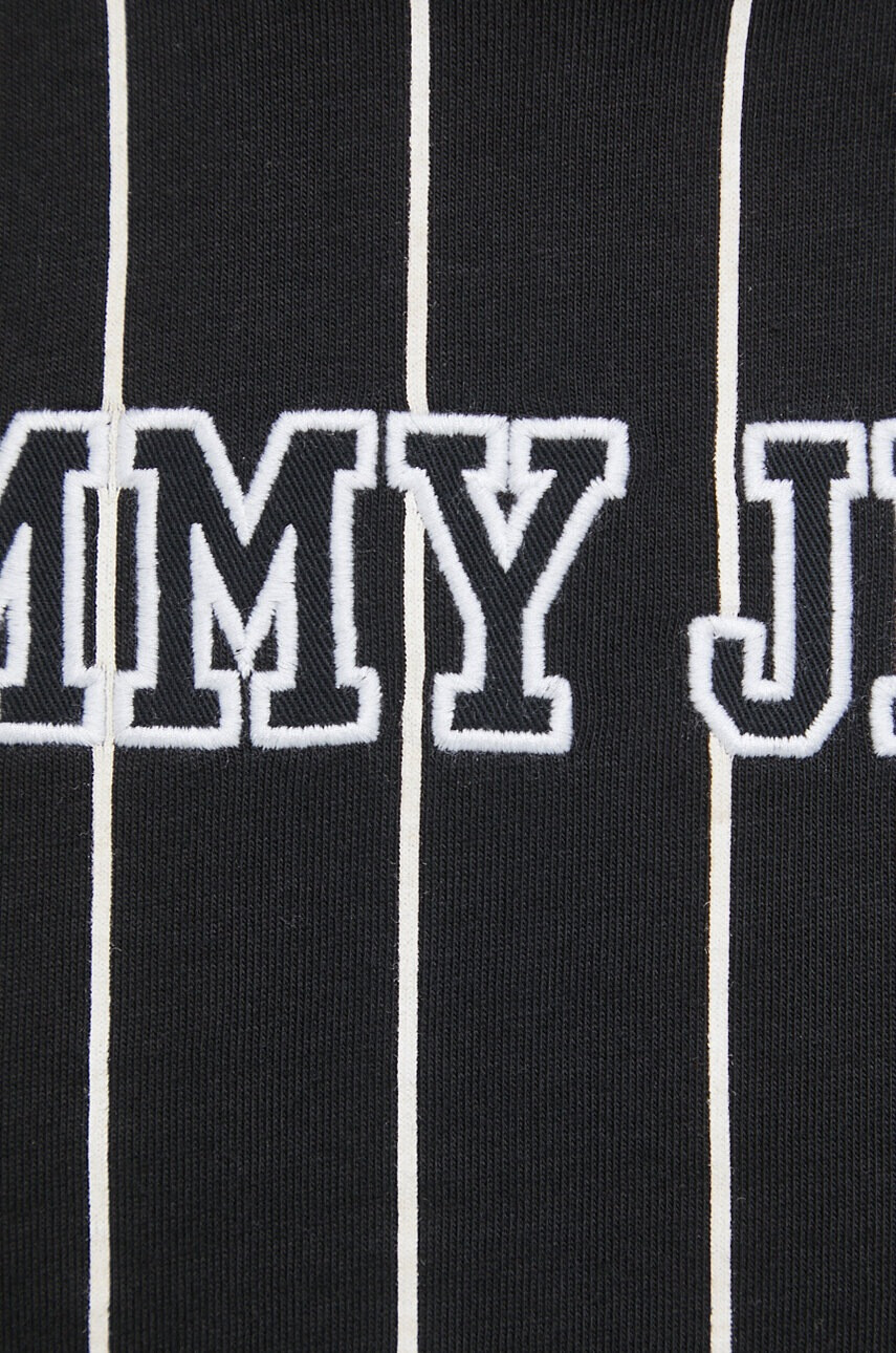 Tommy Jeans Памучна тениска в черно - Pepit.bg