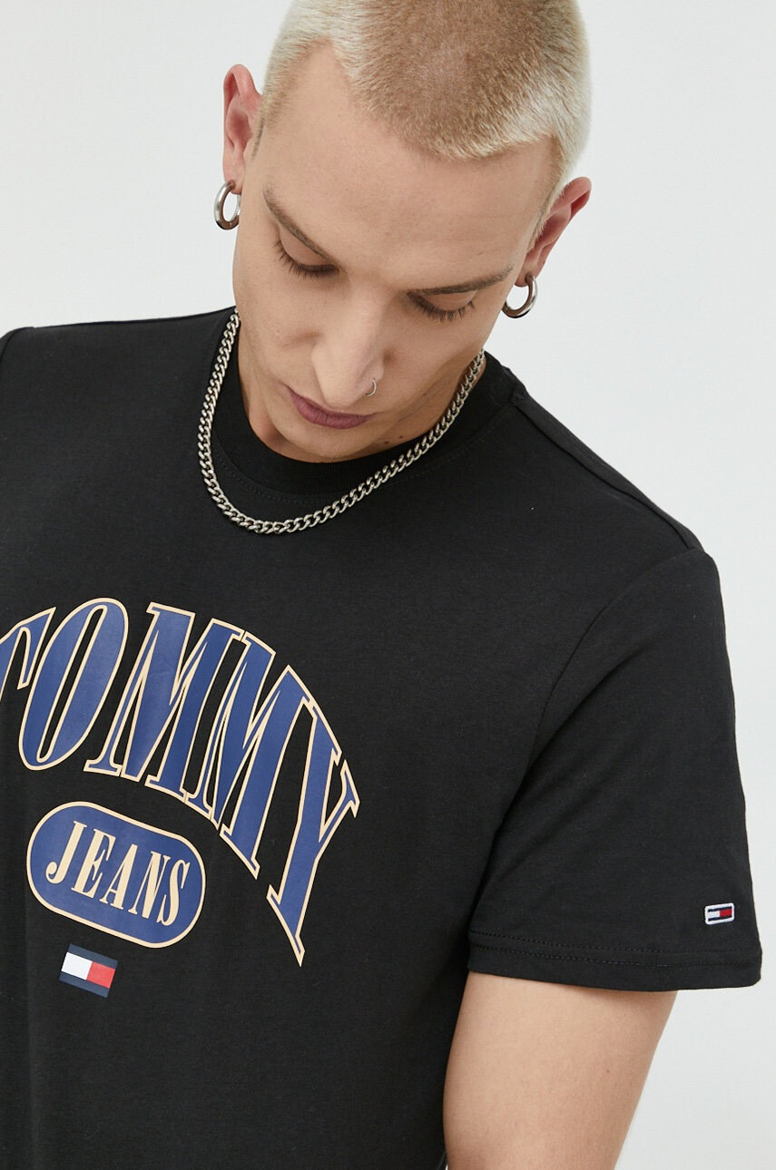 Tommy Jeans Памучна тениска - Pepit.bg