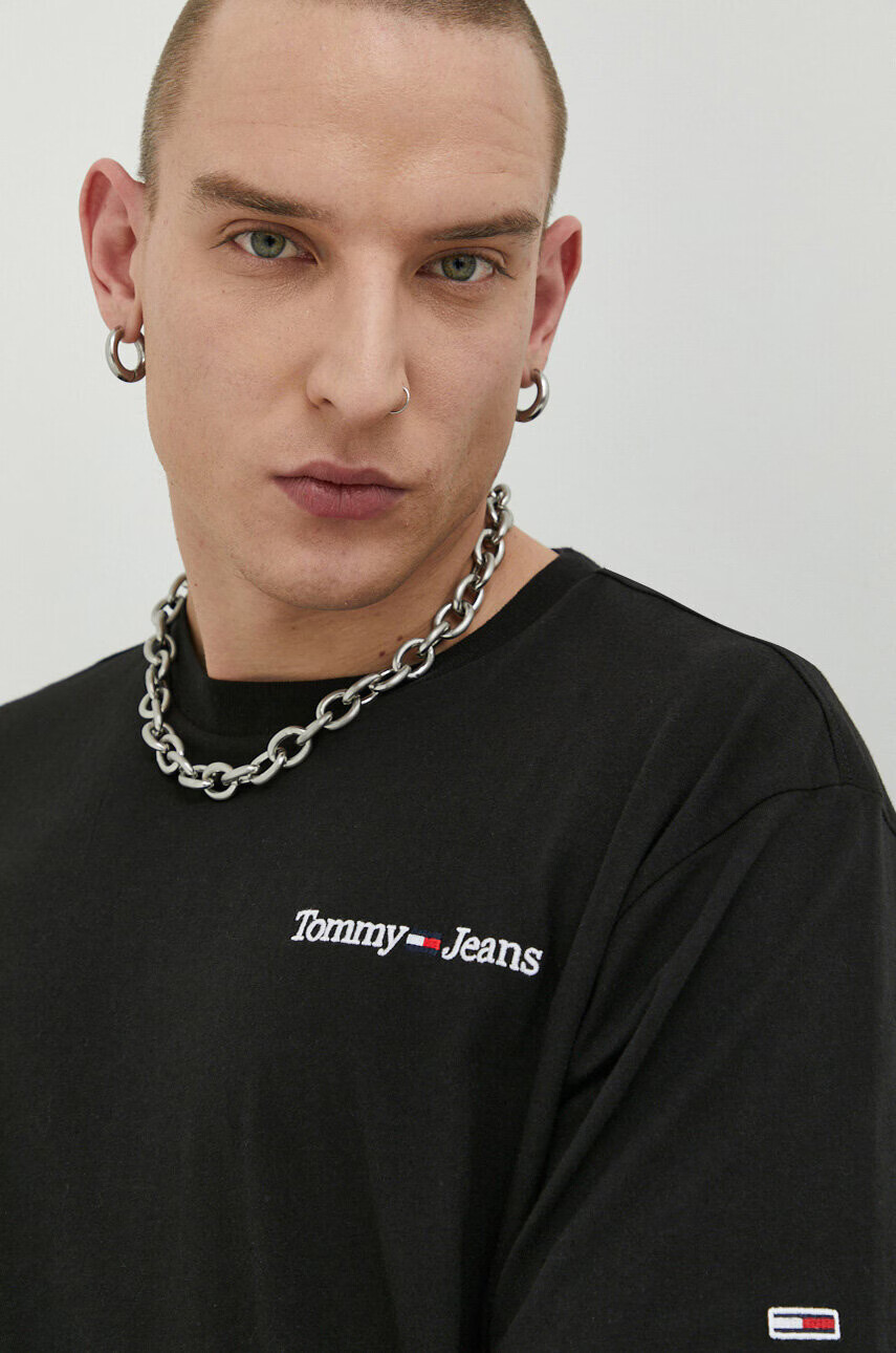 Tommy Jeans Памучна тениска - Pepit.bg