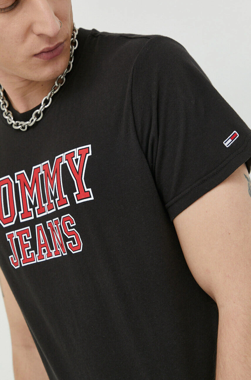 Tommy Jeans Памучна тениска - Pepit.bg
