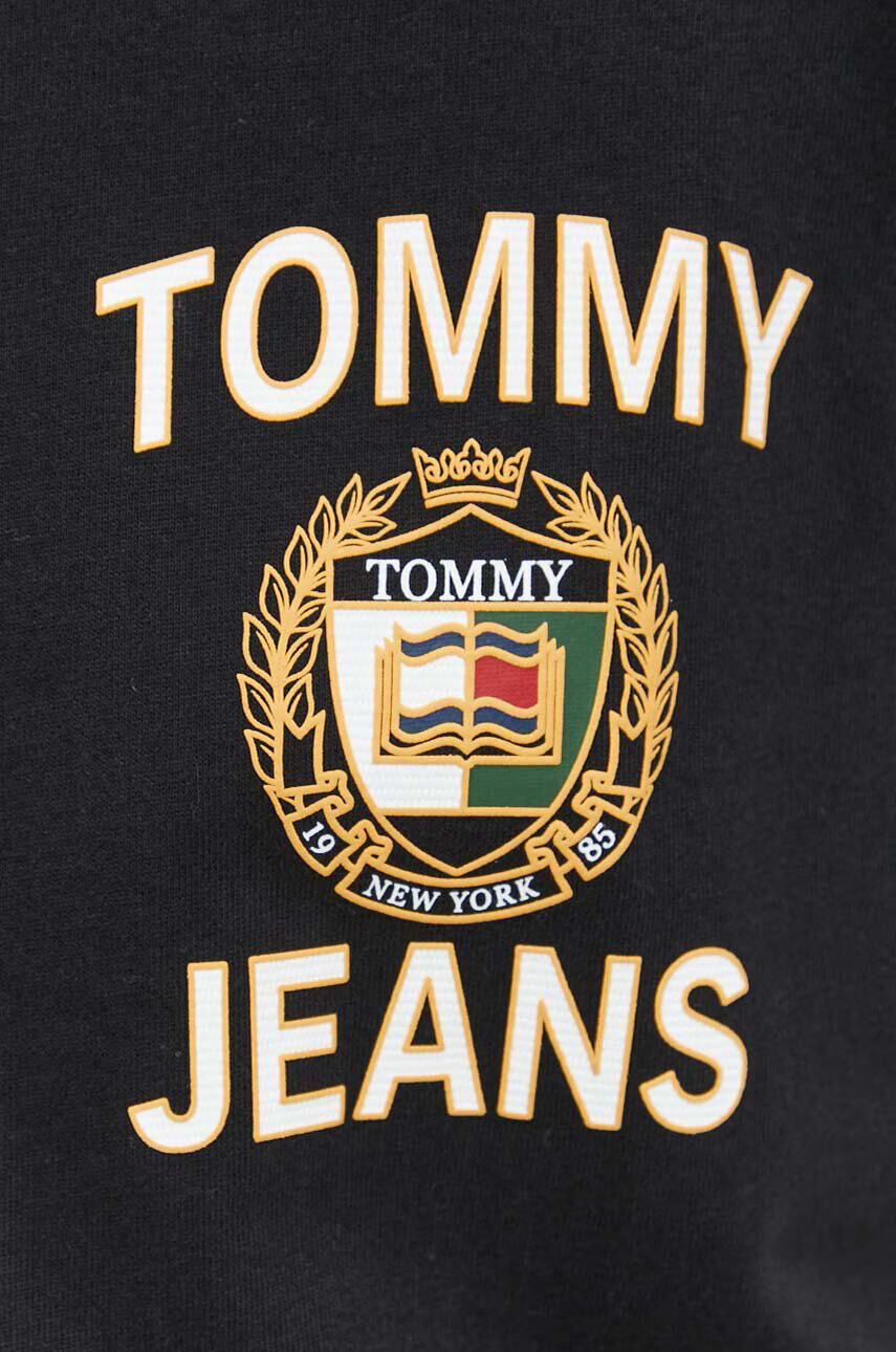 Tommy Jeans Памучна тениска в жълто - Pepit.bg