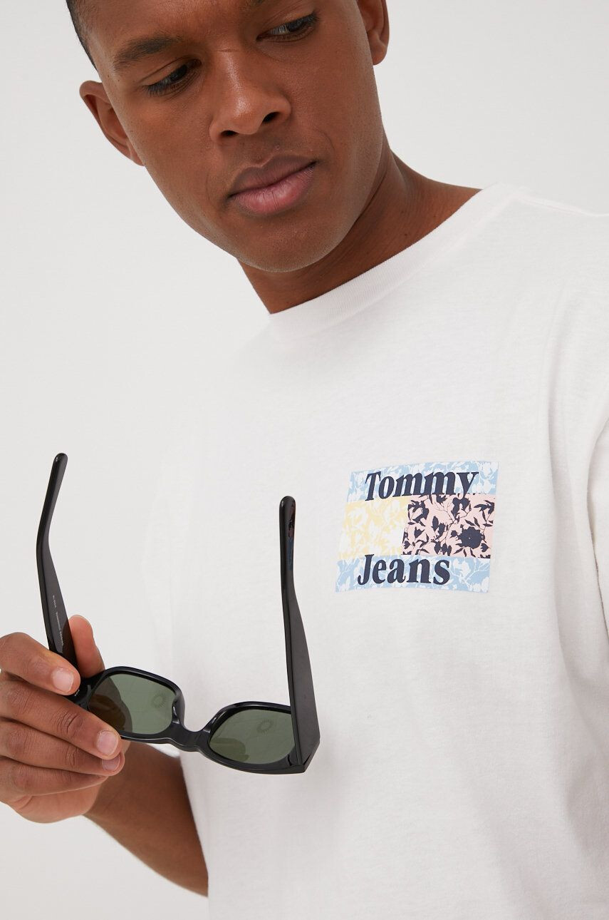 Tommy Jeans Памучна тениска - Pepit.bg