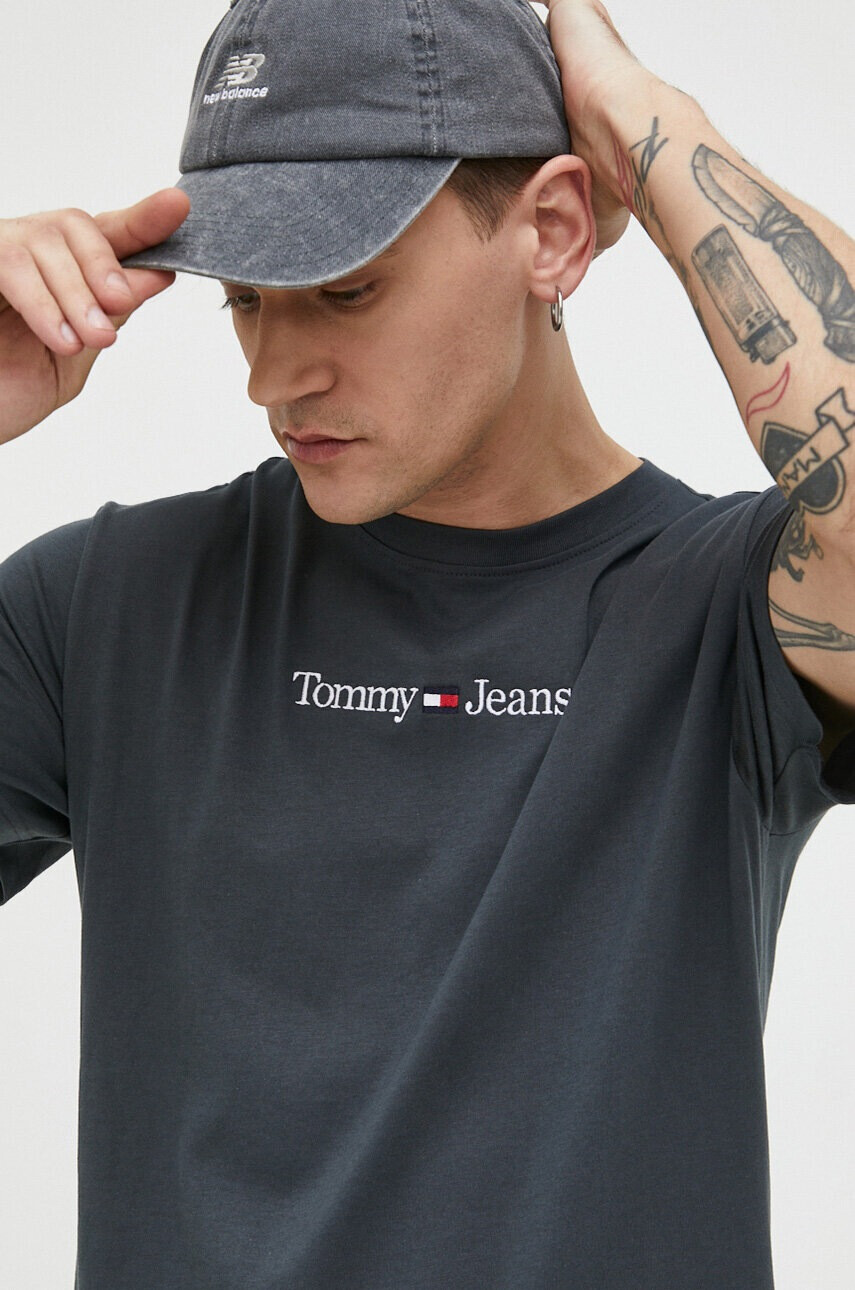 Tommy Jeans Памучна тениска - Pepit.bg