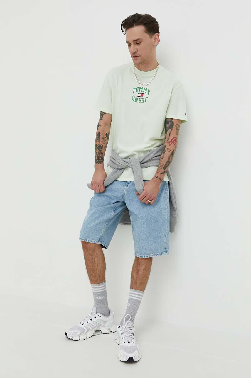Tommy Jeans Памучна тениска - Pepit.bg