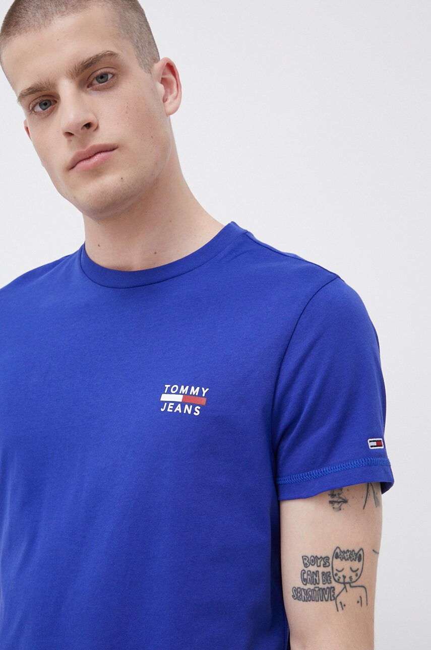 Tommy Jeans Памучна тениска - Pepit.bg