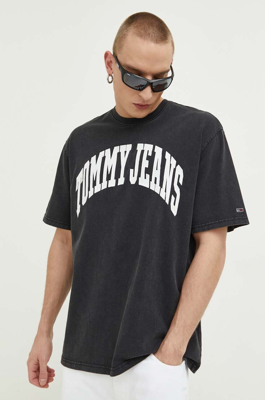 Tommy Jeans Памучна тениска - Pepit.bg