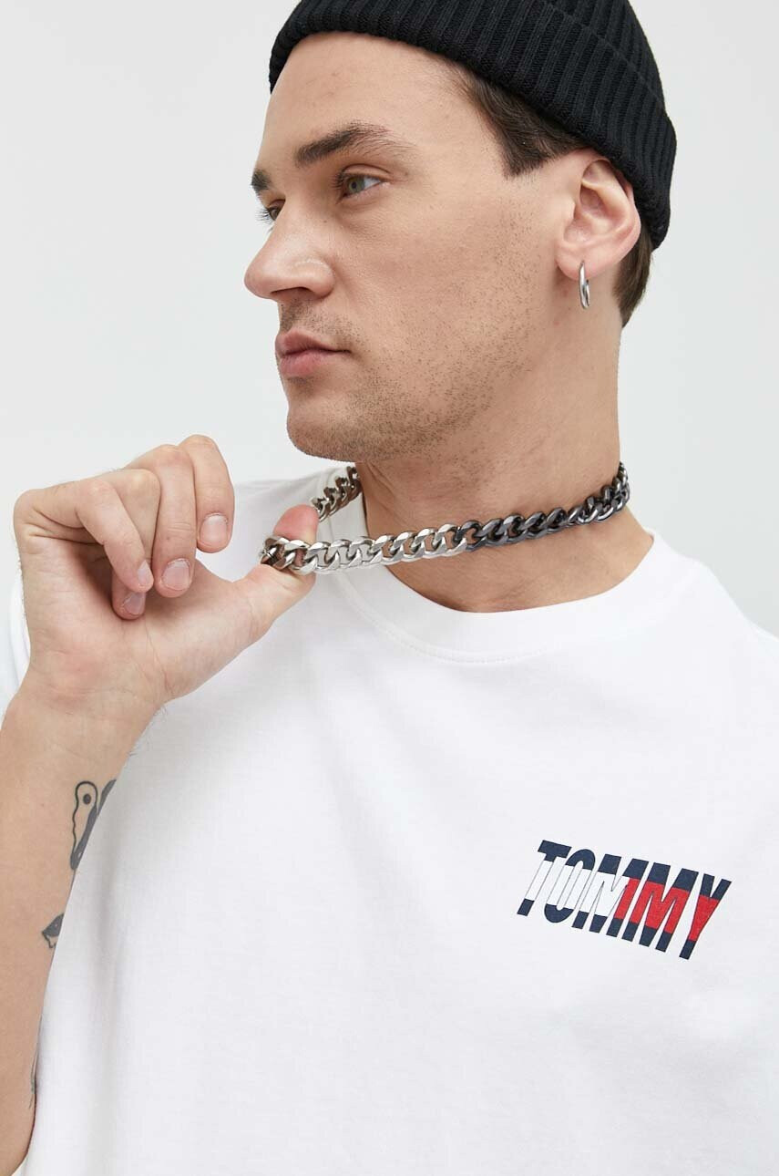 Tommy Jeans Памучна тениска - Pepit.bg