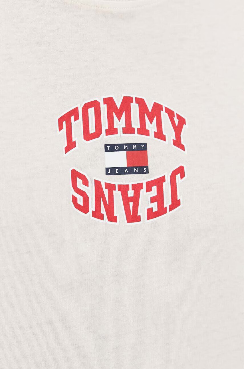 Tommy Jeans Памучна тениска в синьо - Pepit.bg