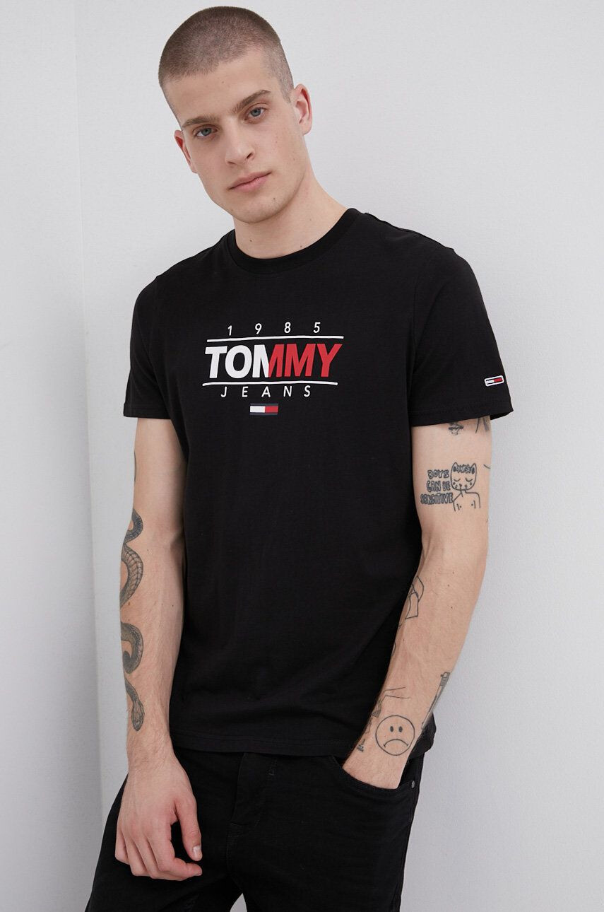 Tommy Jeans Памучна тениска - Pepit.bg