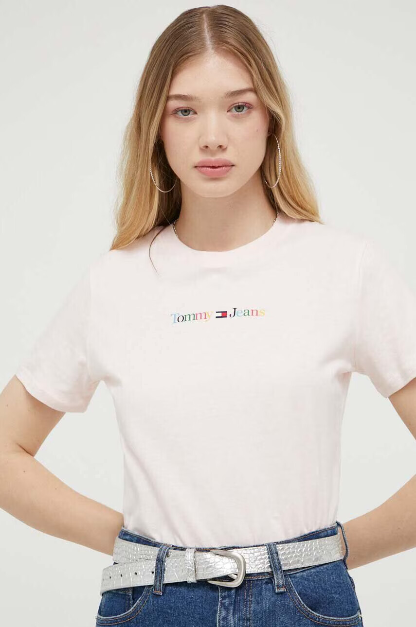 Tommy Jeans Памучна тениска - Pepit.bg