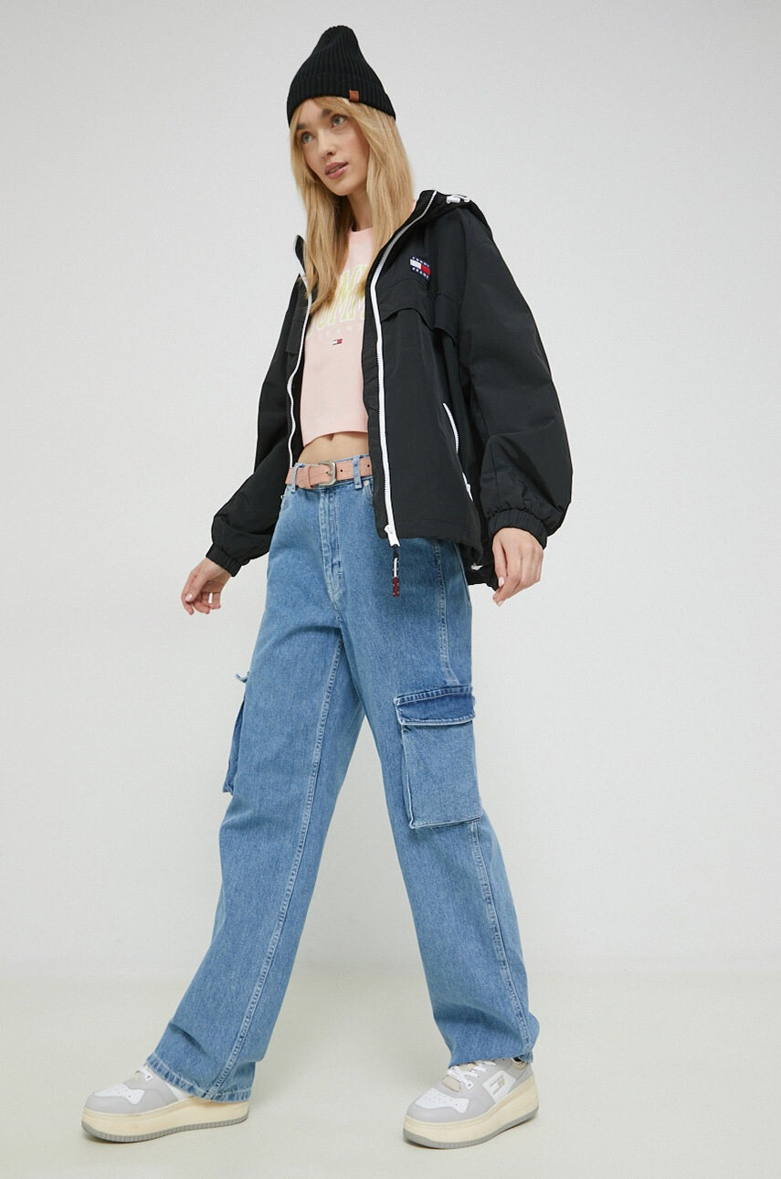 Tommy Jeans Памучна тениска - Pepit.bg