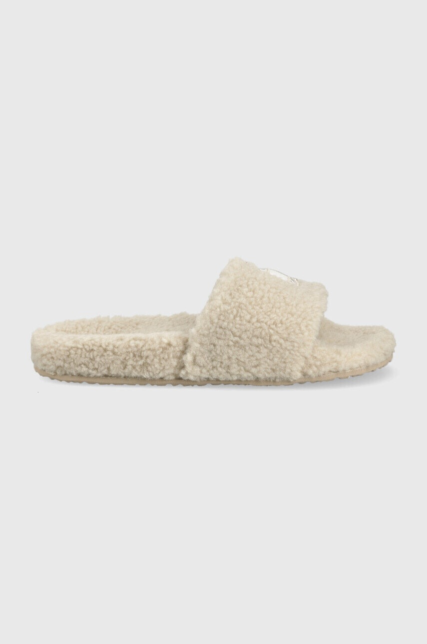 Tommy Jeans Пантофи Warm Slipper в бежово - Pepit.bg