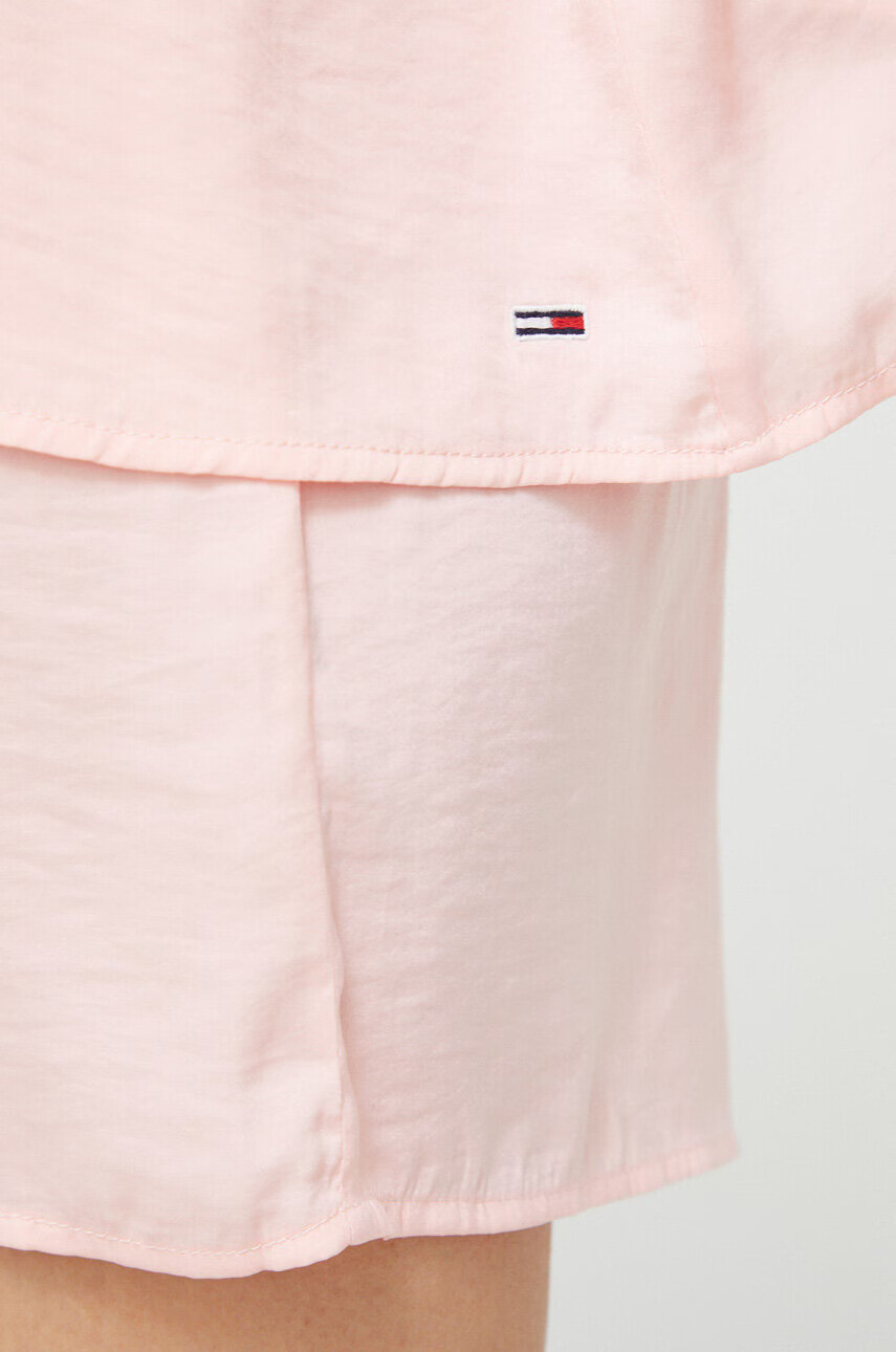 Tommy Jeans Пижама дамска в розово - Pepit.bg