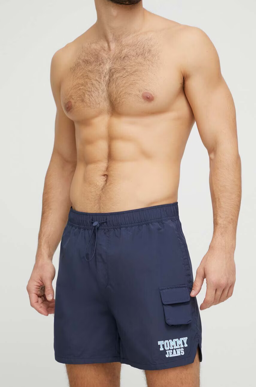 Tommy Jeans Плувни шорти в тъмносиньо - Pepit.bg
