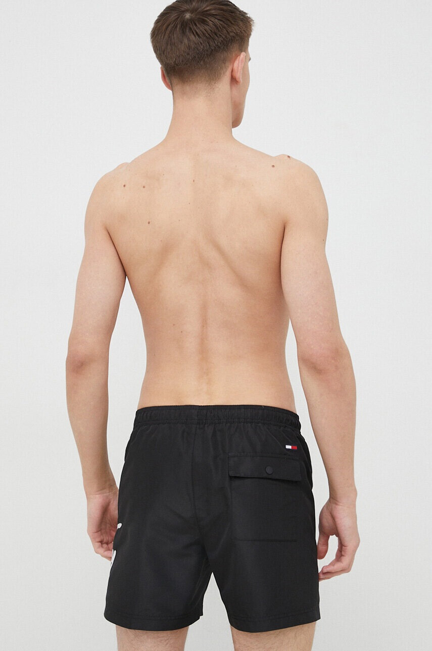 Tommy Jeans Плувни шорти в черно - Pepit.bg