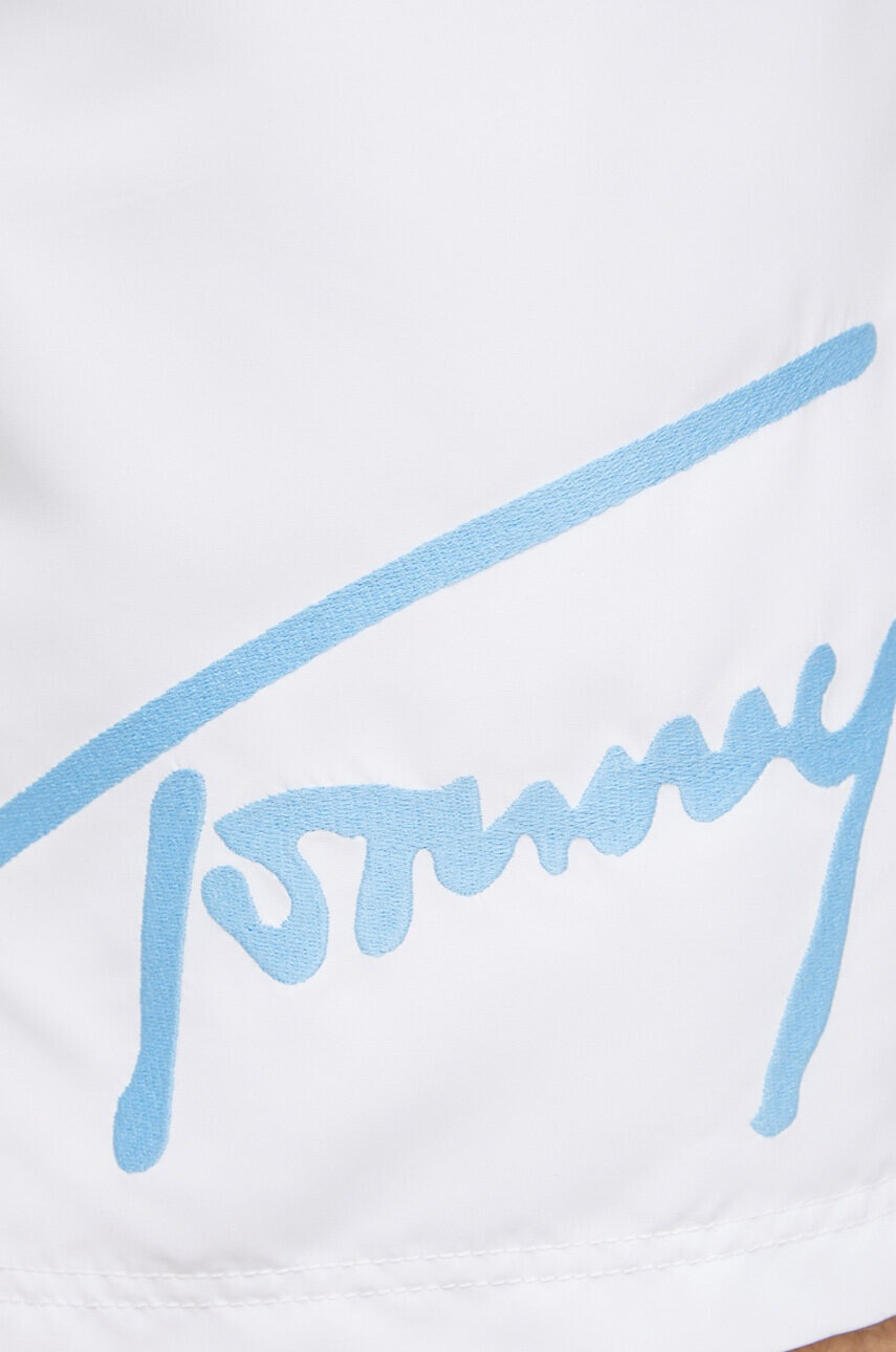 Tommy Jeans Плувни шорти в бяло - Pepit.bg
