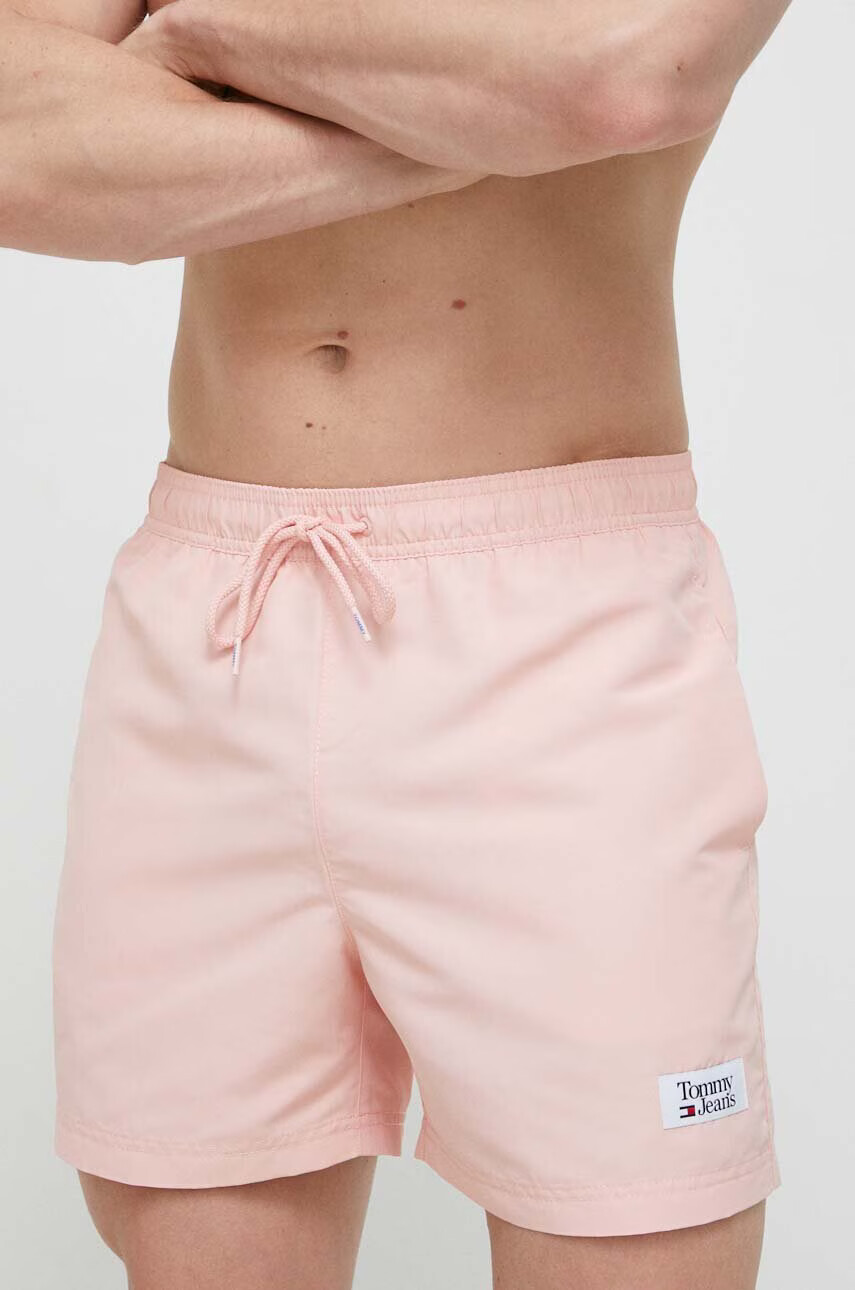 Tommy Jeans Плувни шорти в оранжево - Pepit.bg