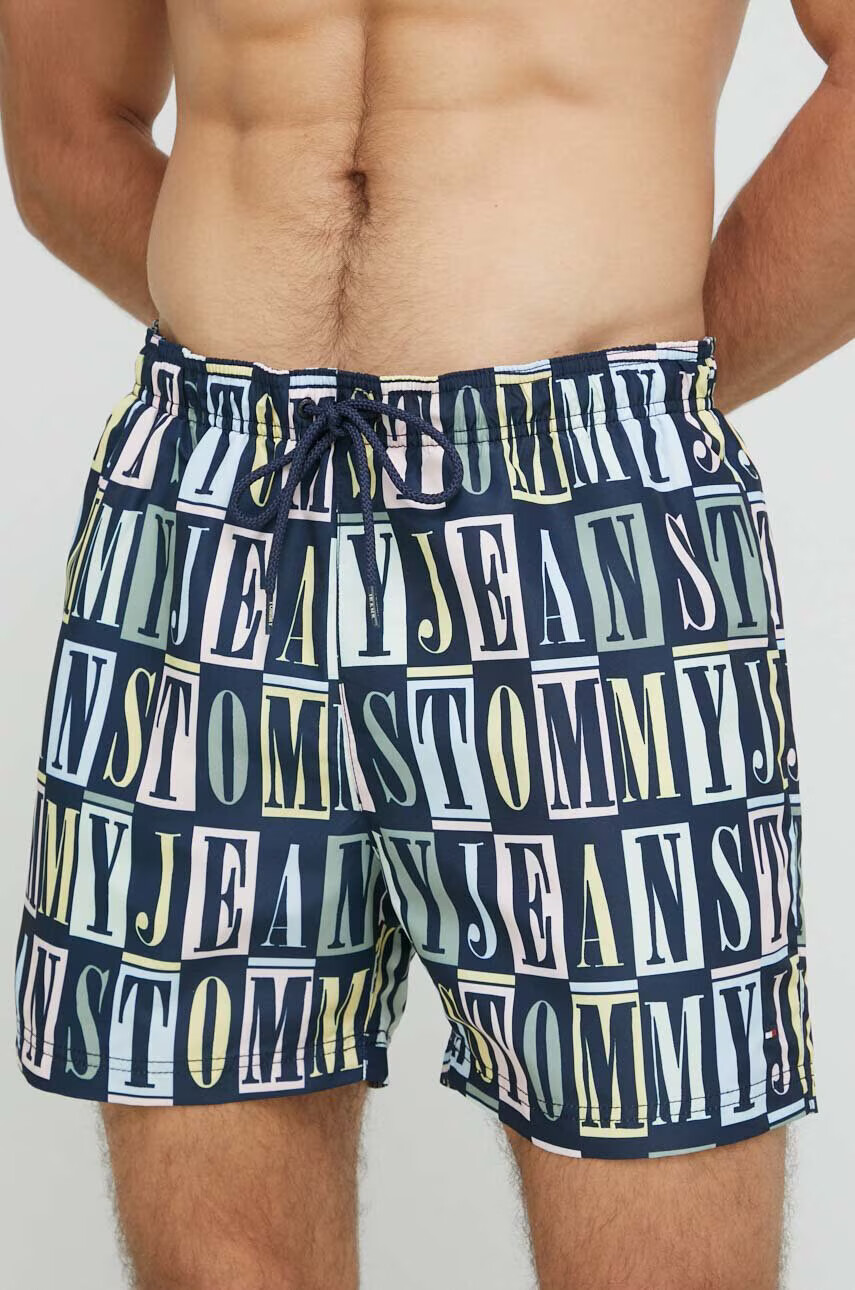 Tommy Jeans Плувни шорти в жълто - Pepit.bg