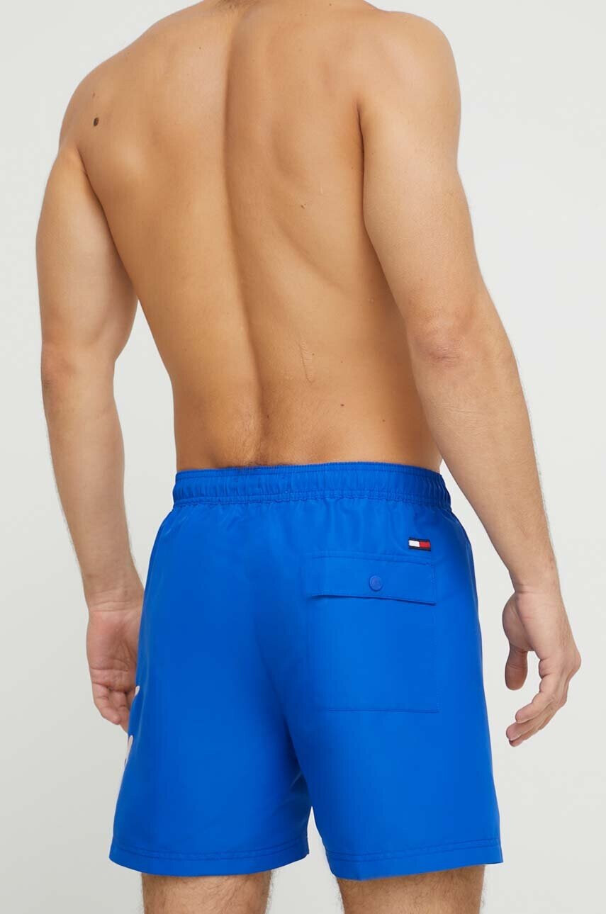 Tommy Jeans Плувни шорти в синьо - Pepit.bg