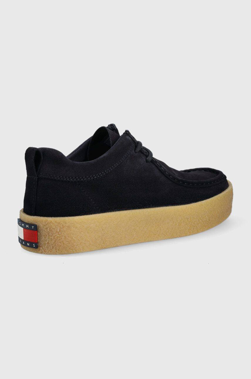 Tommy Jeans Половинки обувки от велур Mens Suede Shoe - Pepit.bg