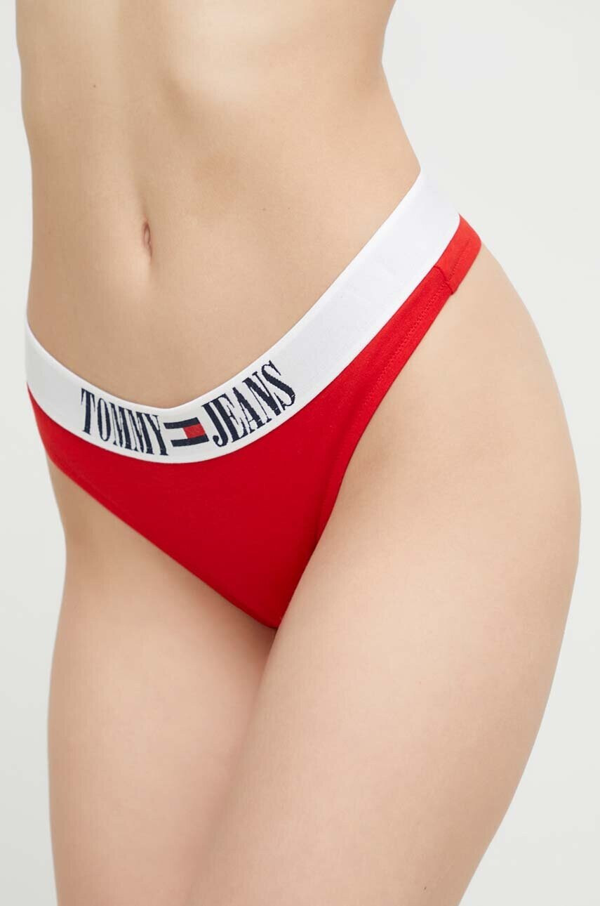 Tommy Jeans Прашки в червено - Pepit.bg
