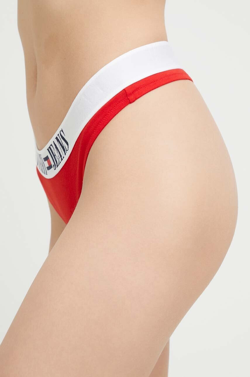 Tommy Jeans Прашки в червено - Pepit.bg