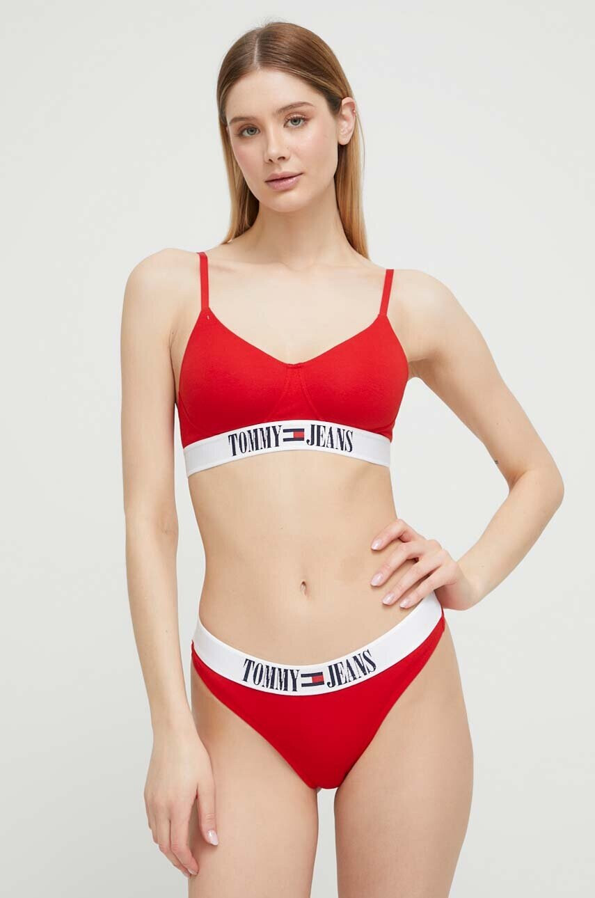Tommy Jeans Прашки в червено - Pepit.bg