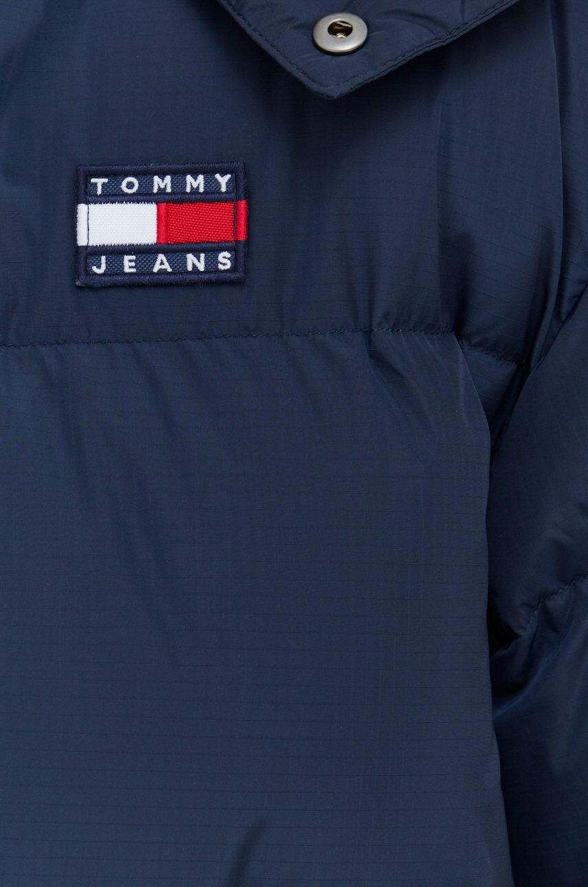 Tommy Jeans Пухено яке в тъмносиньо със зимна изолация - Pepit.bg