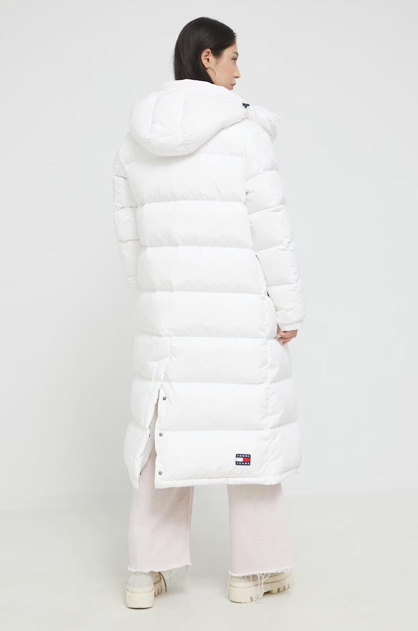 Tommy Jeans Пухено яке в лилаво със зимна изолация - Pepit.bg
