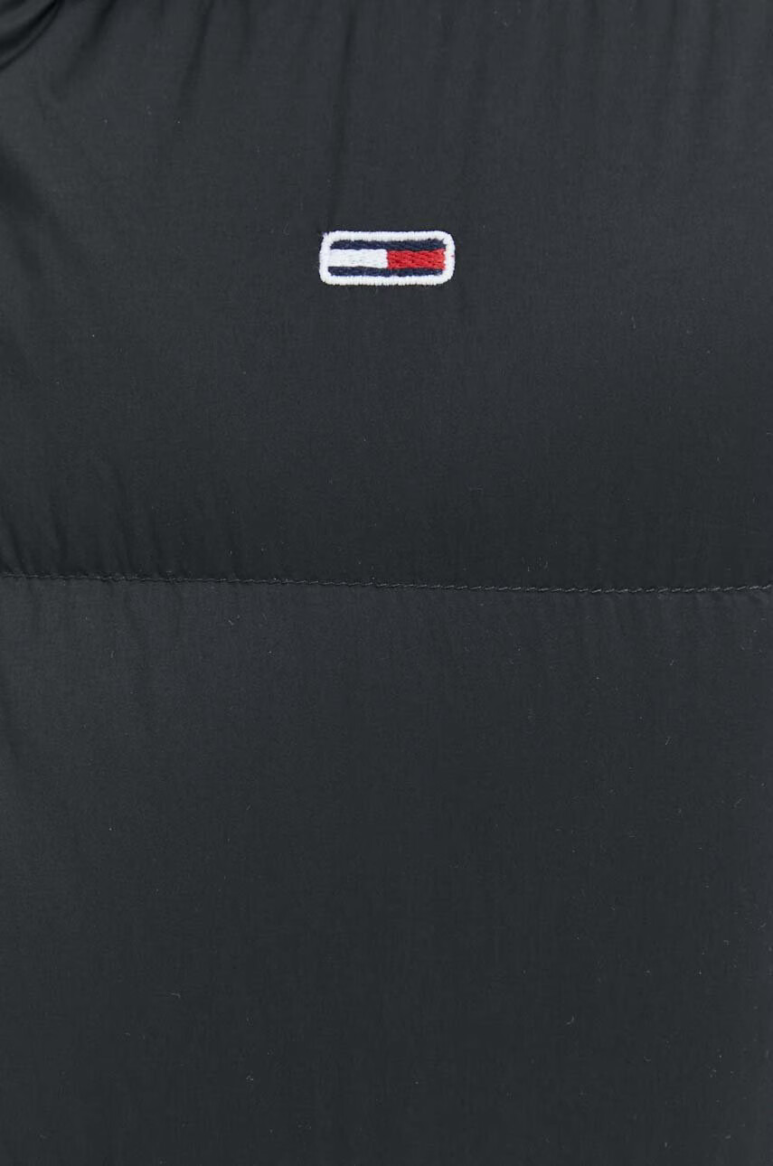 Tommy Jeans Пухен елек мъжки в черно - Pepit.bg