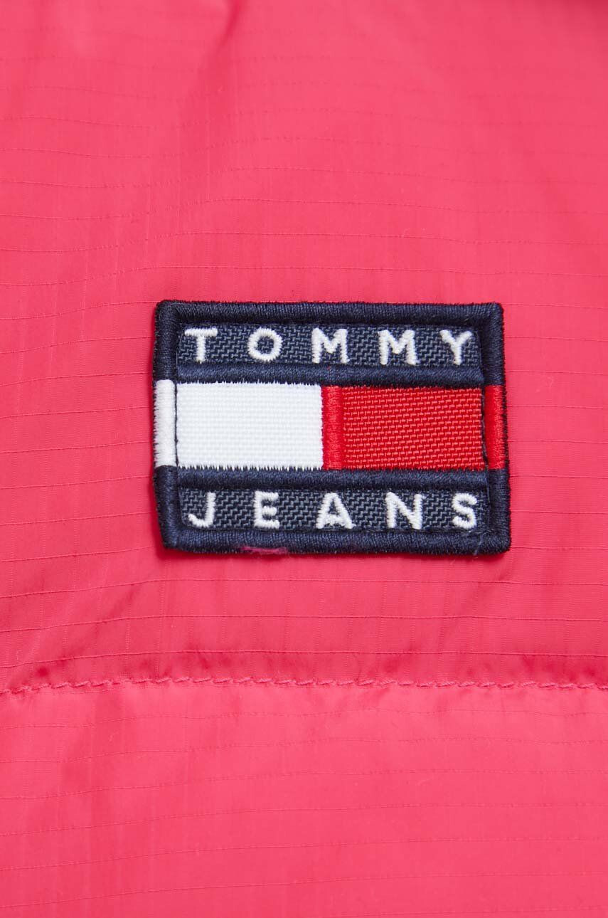 Tommy Jeans Пухено яке в розово със зимна изолация - Pepit.bg