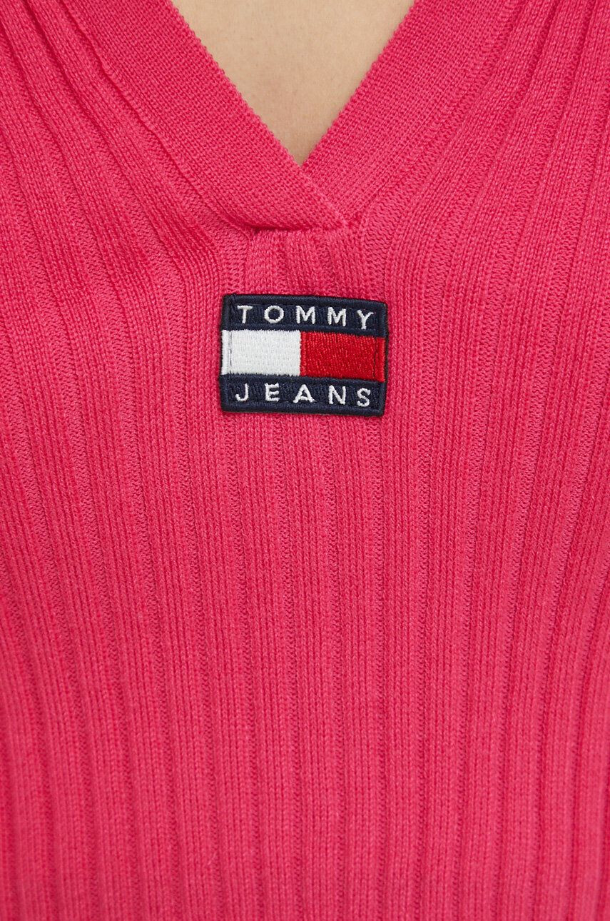 Tommy Jeans Пуловер в розово - Pepit.bg