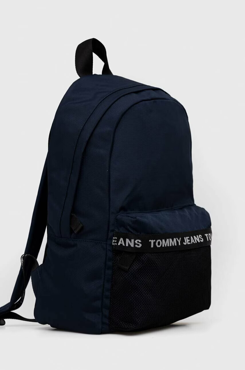Tommy Jeans Раница в тъмносиньо голям размер с принт - Pepit.bg