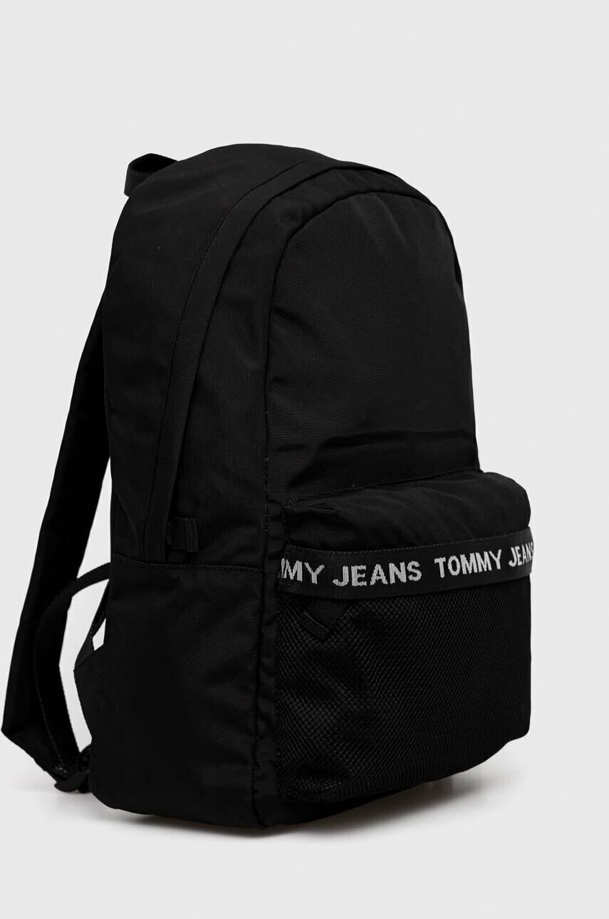 Tommy Jeans Раница в черно голям размер с принт - Pepit.bg