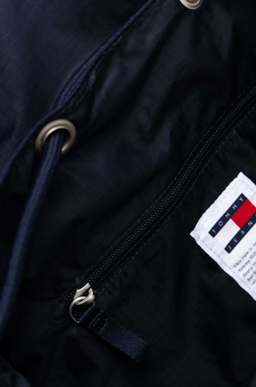Tommy Jeans Раница в синьо голям размер с десен - Pepit.bg