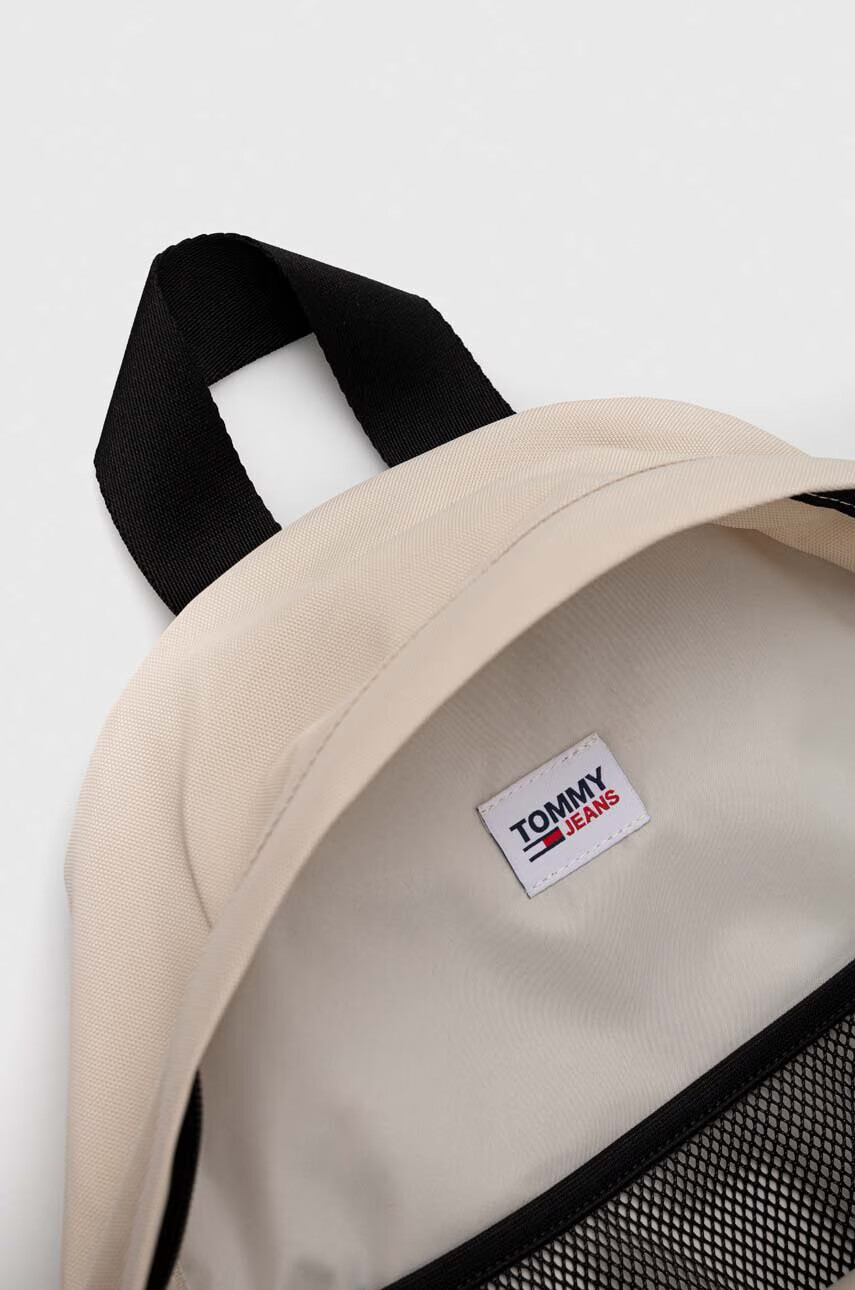 Tommy Jeans Раница в бежово голям размер с принт - Pepit.bg