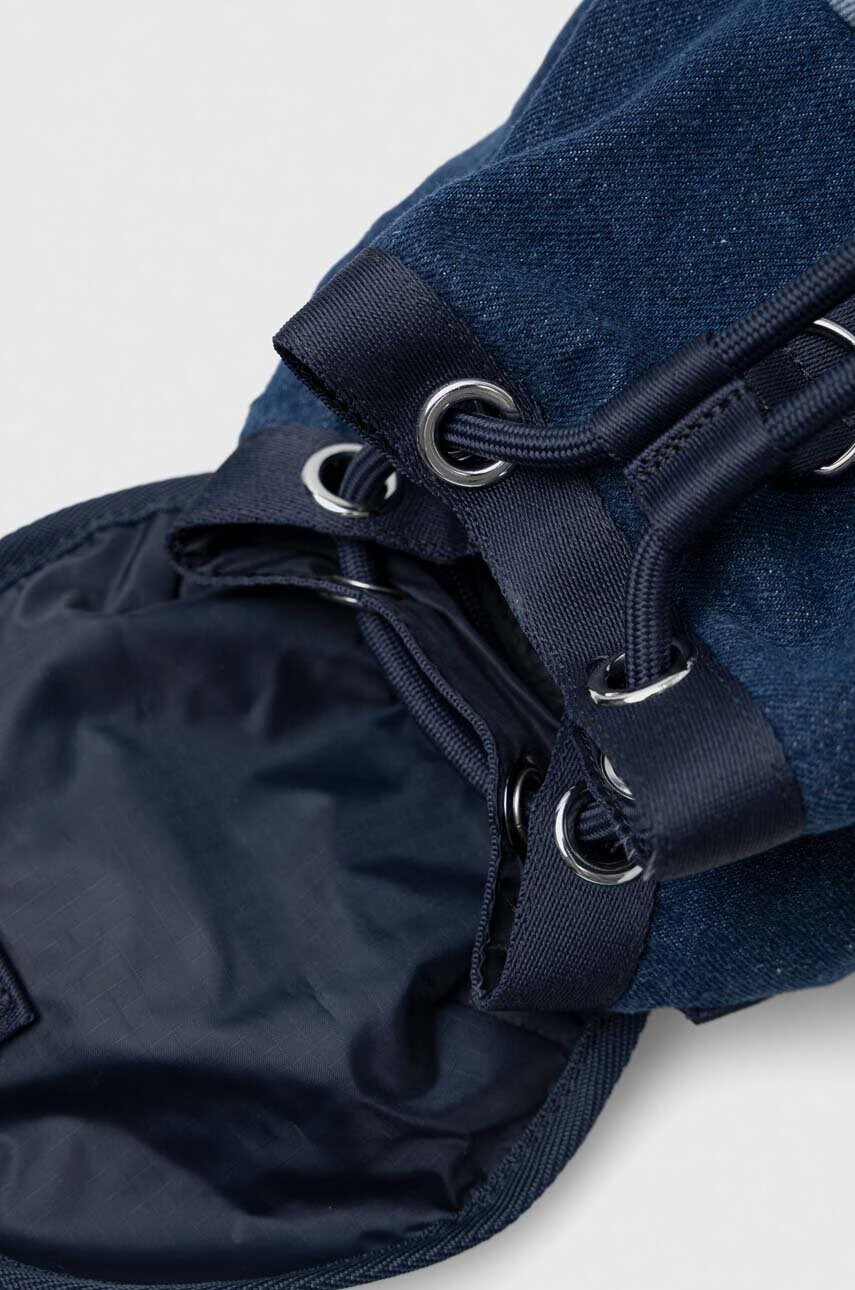 Tommy Jeans Раница в синьо малък размер с десен - Pepit.bg