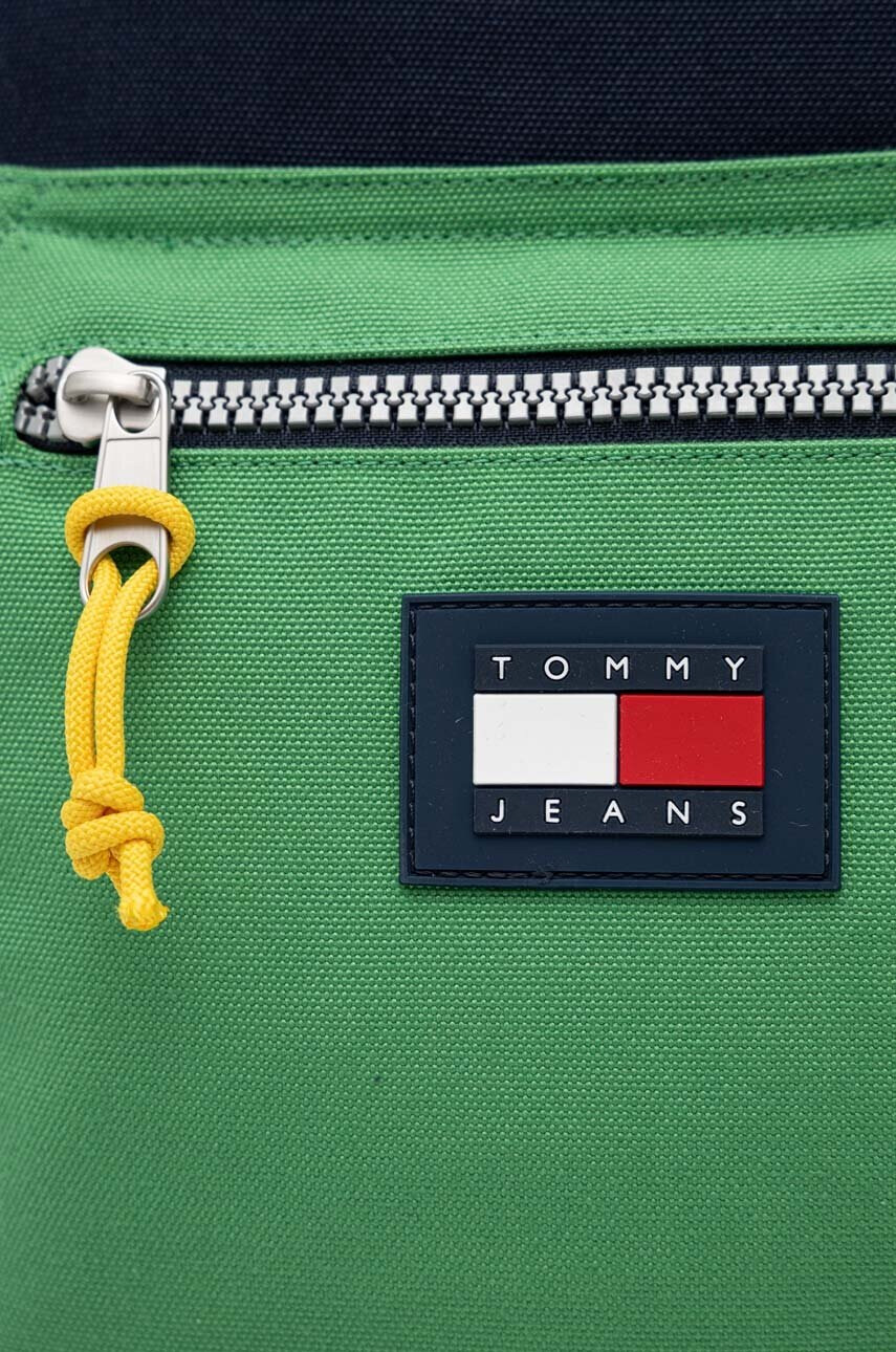 Tommy Jeans Раница в тъмносиньо голям размер с десен - Pepit.bg