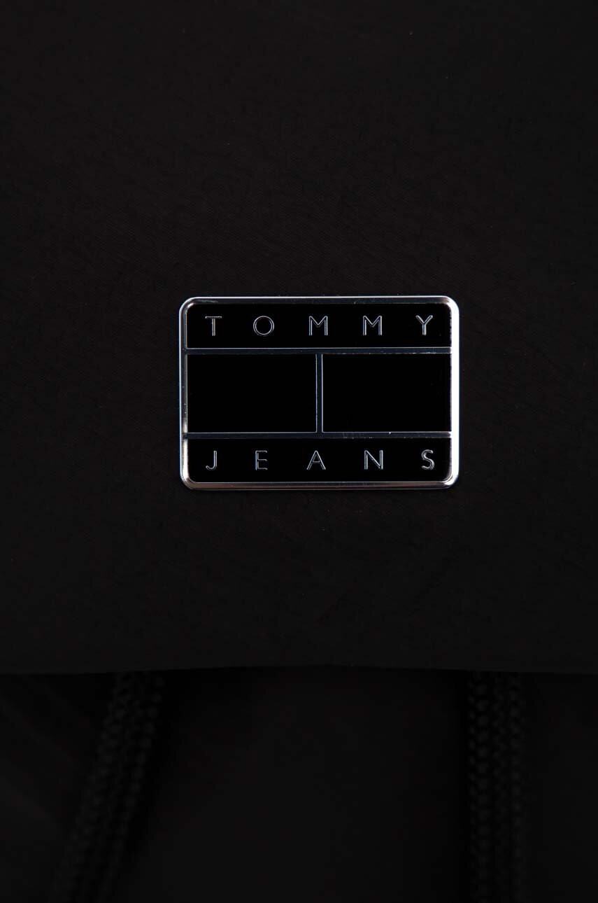 Tommy Jeans Раница в черно малък размер с изчистен дизайн - Pepit.bg
