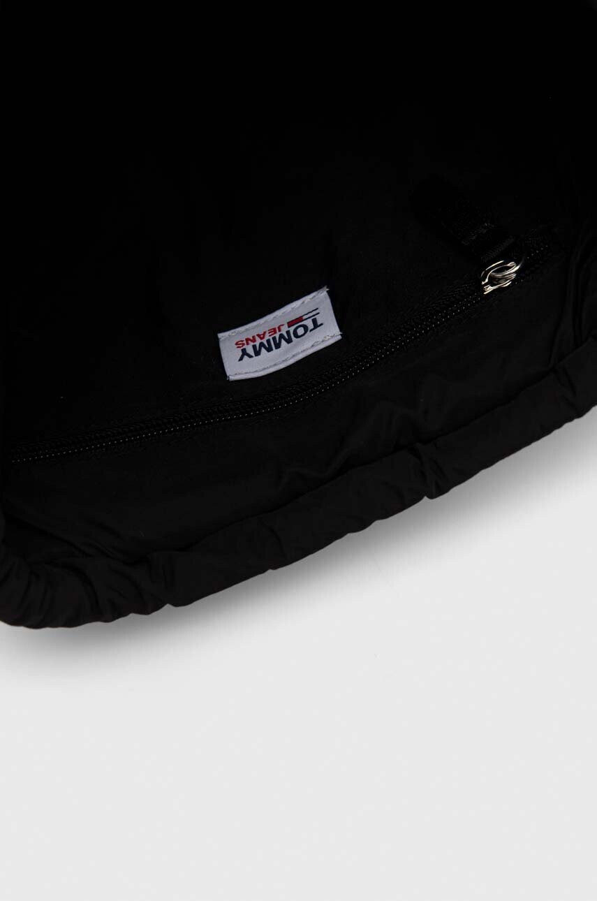 Tommy Jeans Раница в черно малък размер с изчистен дизайн - Pepit.bg