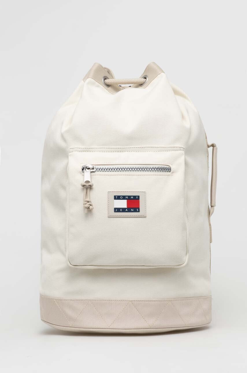 Tommy Jeans Раница в бежово с изчистен дизайн - Pepit.bg