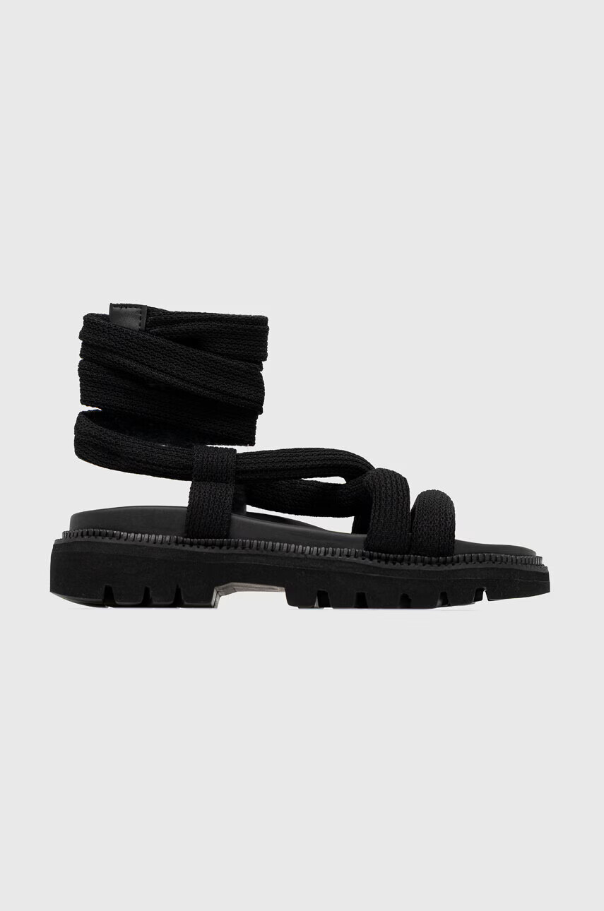 Tommy Jeans Сандали CHUNKY SANDAL в черно с платформа EN0EN02073 - Pepit.bg
