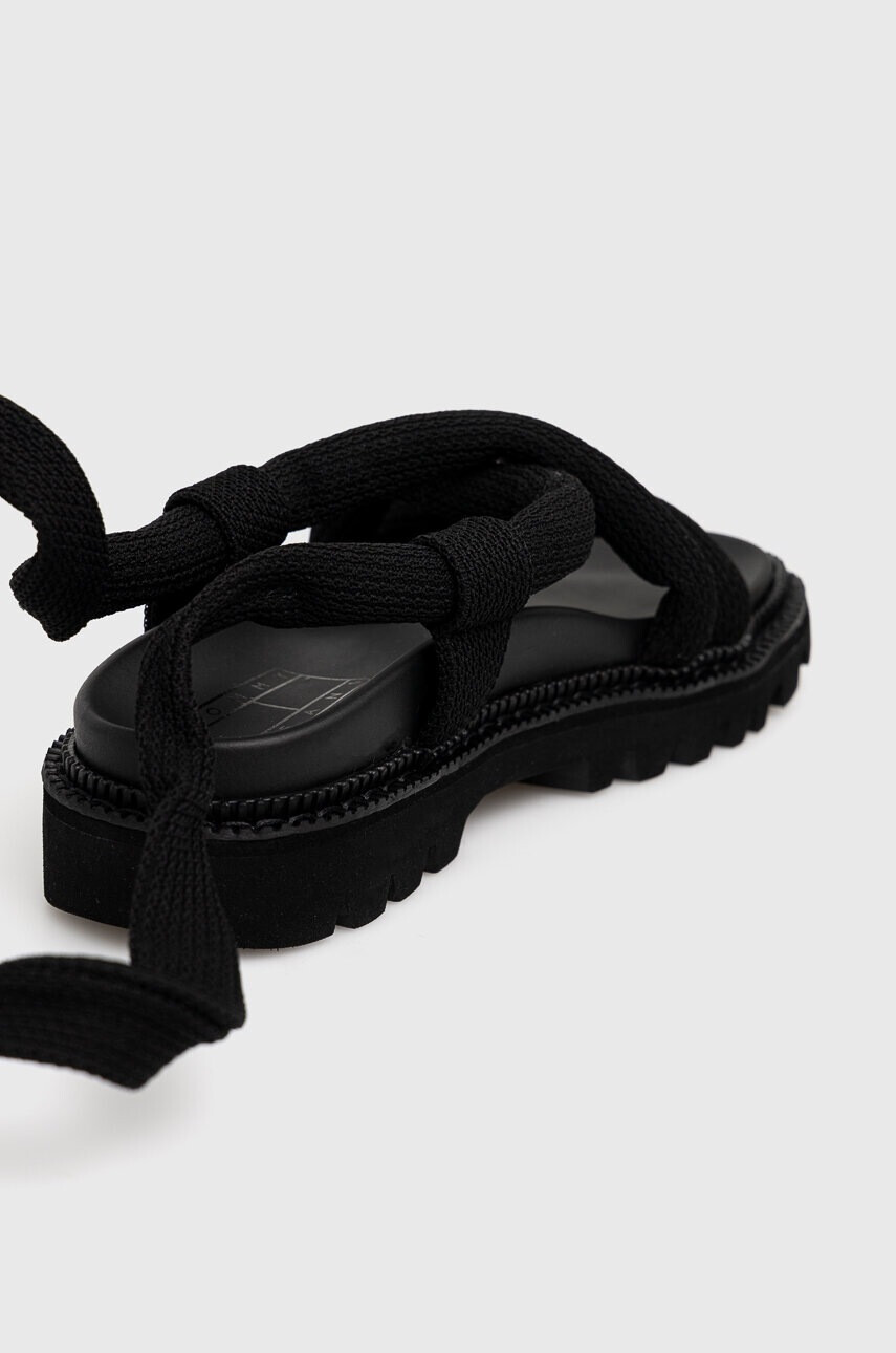 Tommy Jeans Сандали CHUNKY SANDAL в черно с платформа EN0EN02073 - Pepit.bg