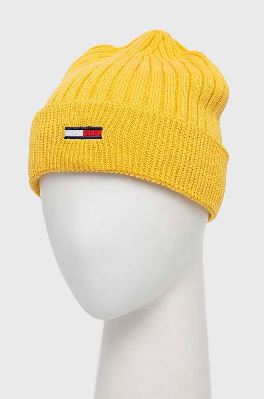 Tommy Jeans Шапка в жълто - Pepit.bg