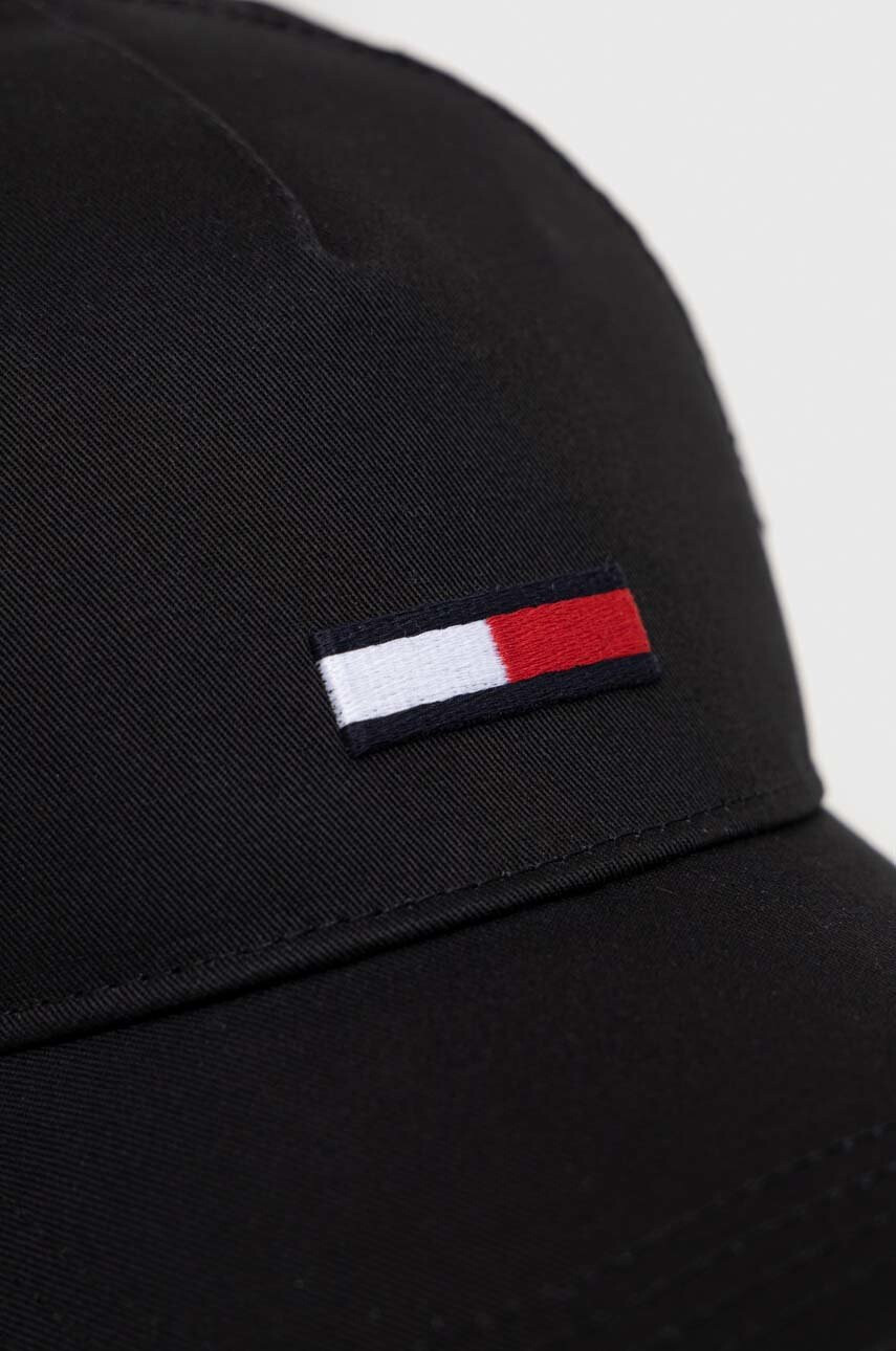 Tommy Jeans Шапка с козирка в розово с десен - Pepit.bg