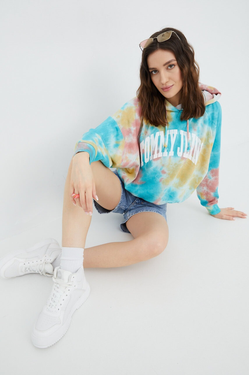Tommy Jeans Суичър с десен - Pepit.bg