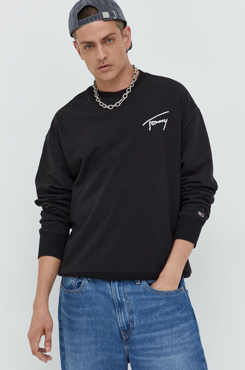 Tommy Jeans Суичър с качулка с апликация - Pepit.bg